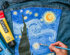 Olieverf & Denim Kunstmodule